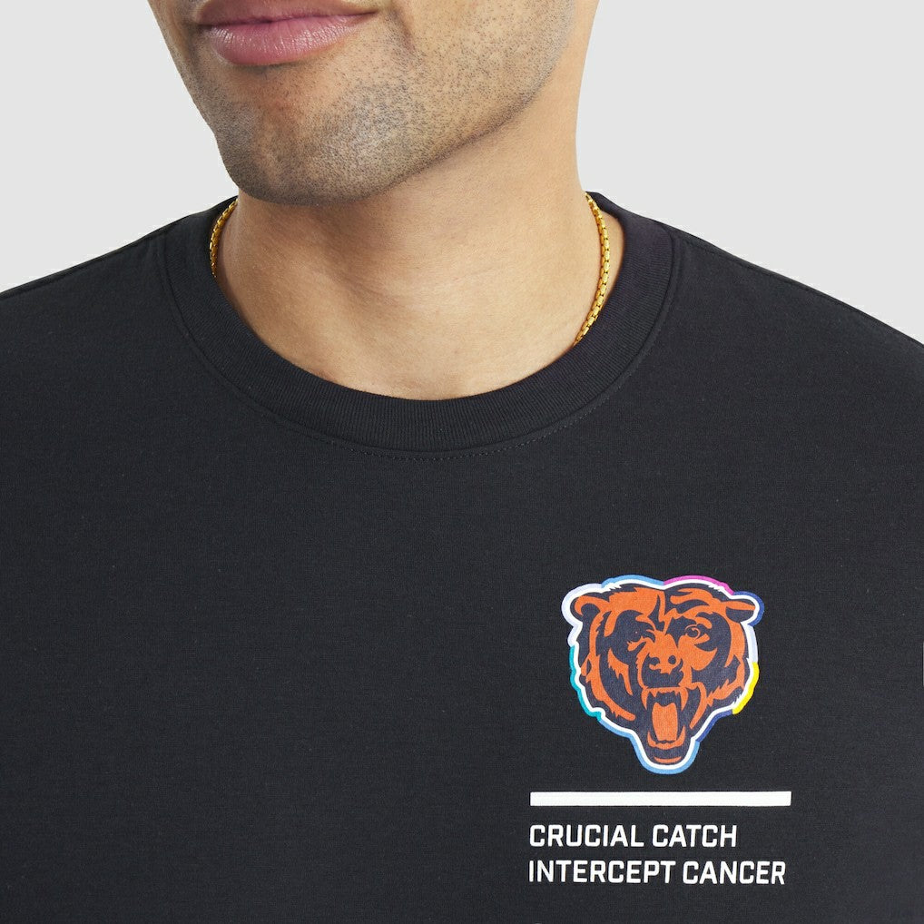 Tall 2025 NFL Crucial Catch Tri-Blend Dri-FIT T-Shirt - Chicago Bears T-shirts