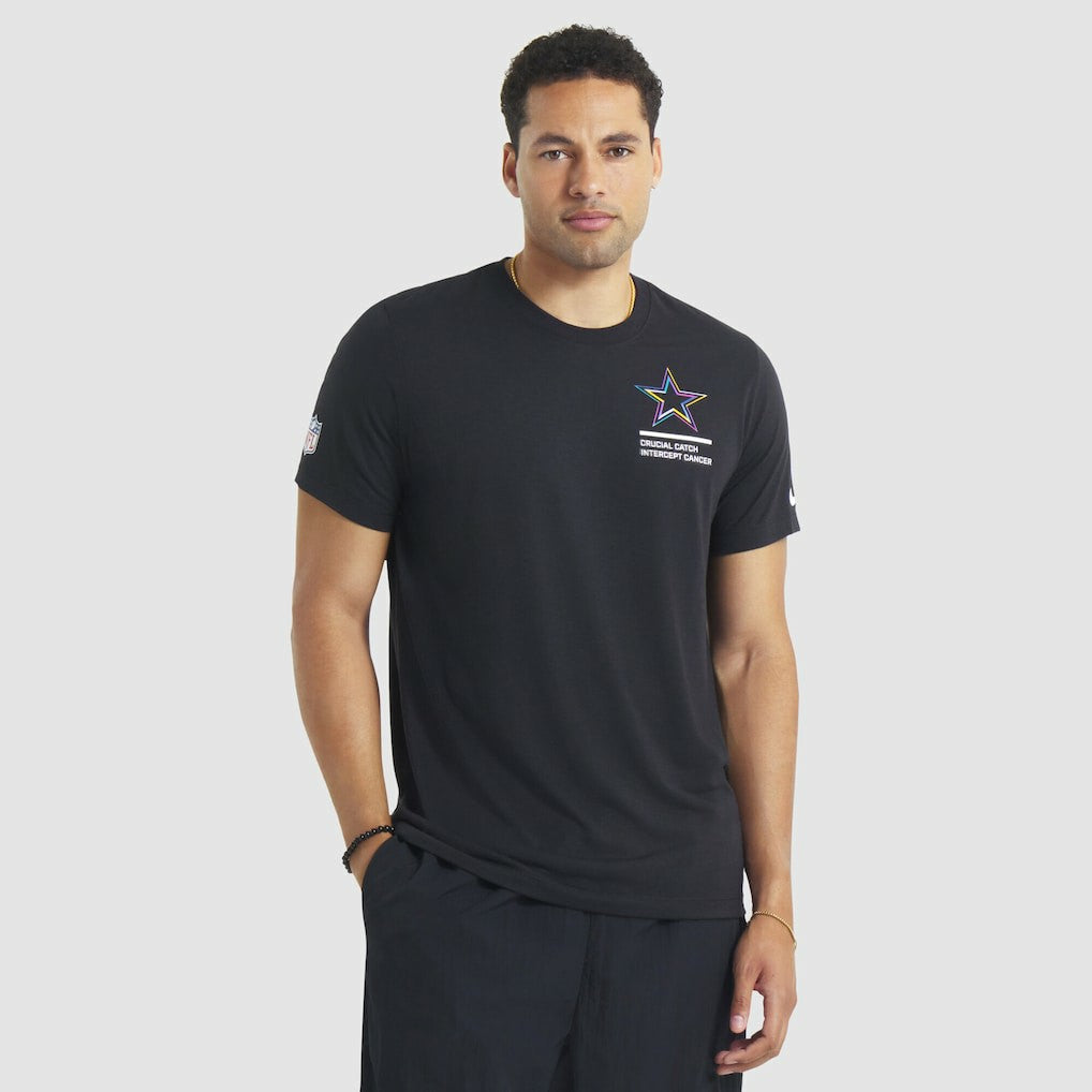 Tall 2025 NFL Crucial Catch Tri-Blend Dri-FIT T-Shirt - Dallas Cowboys T-shirts