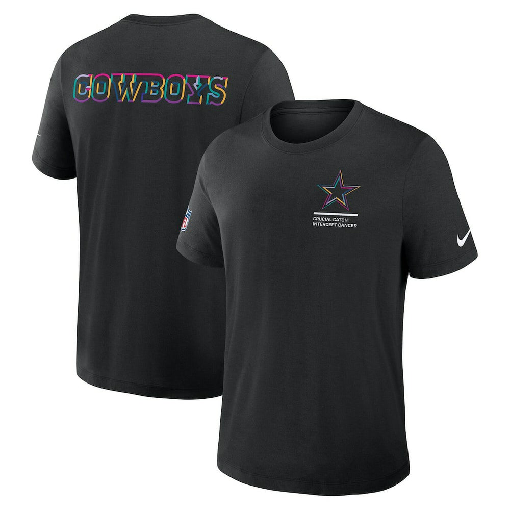 Tall 2025 NFL Crucial Catch Tri-Blend Dri-FIT T-Shirt - Dallas Cowboys T-shirts