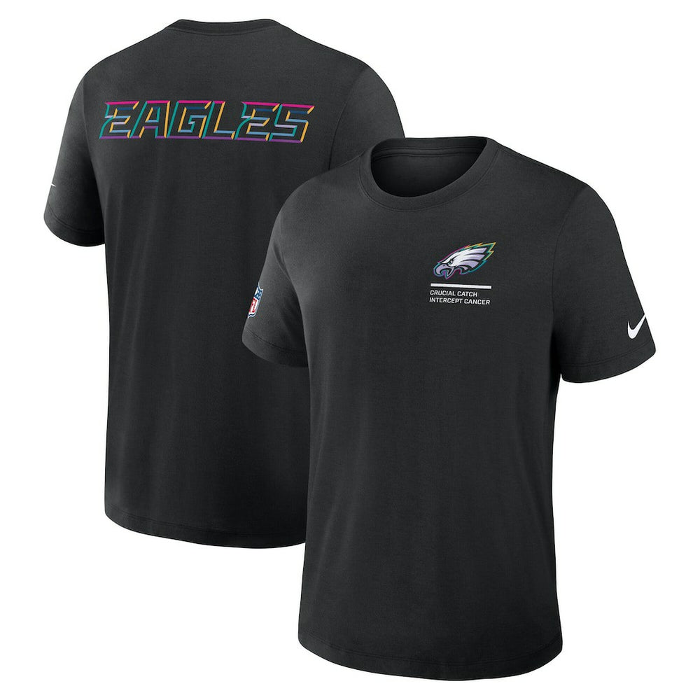 Tall 2025 NFL Crucial Catch Tri-Blend Dri-FIT T-Shirt - Philadelphia Eagles T-shirts