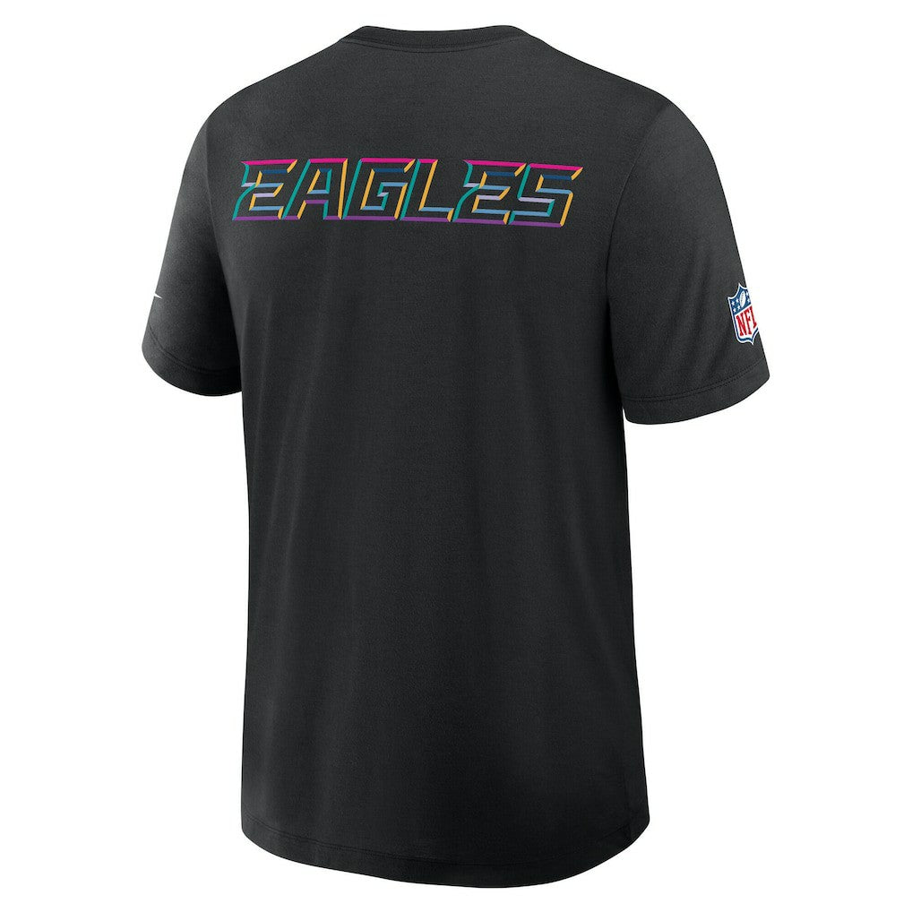 Tall 2025 NFL Crucial Catch Tri-Blend Dri-FIT T-Shirt - Philadelphia Eagles T-shirts