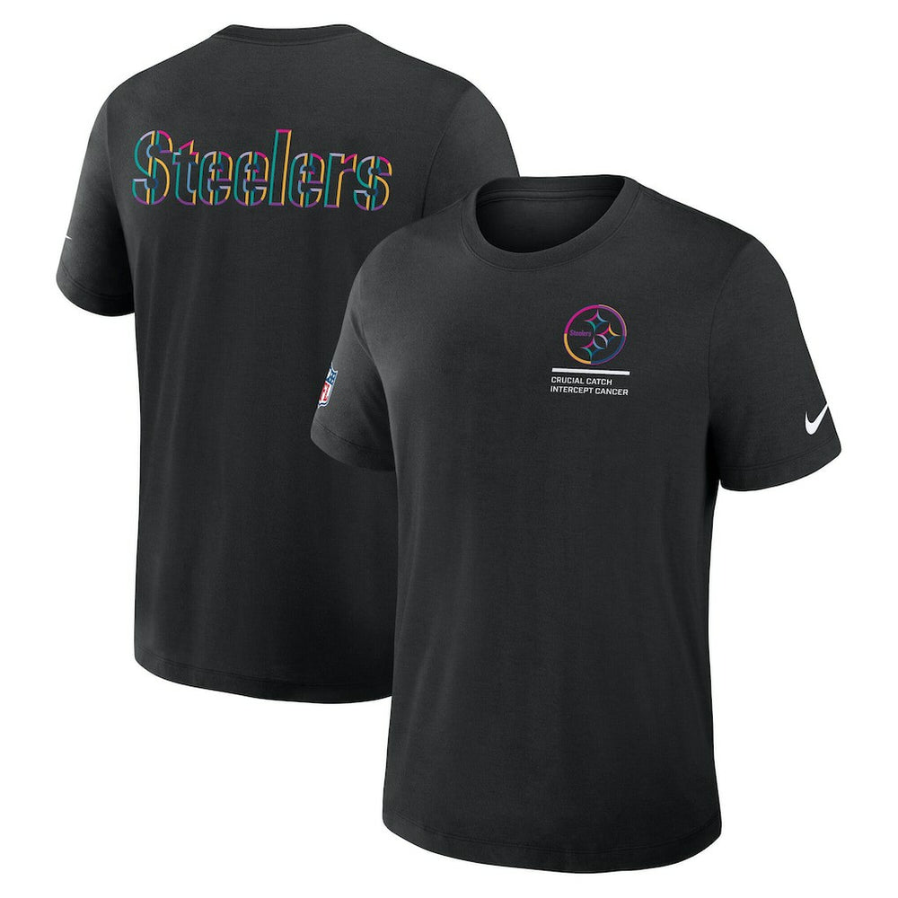 Tall 2025 NFL Crucial Catch Tri-Blend Dri-FIT T-Shirt - Pittsburgh Steelers T-shirts