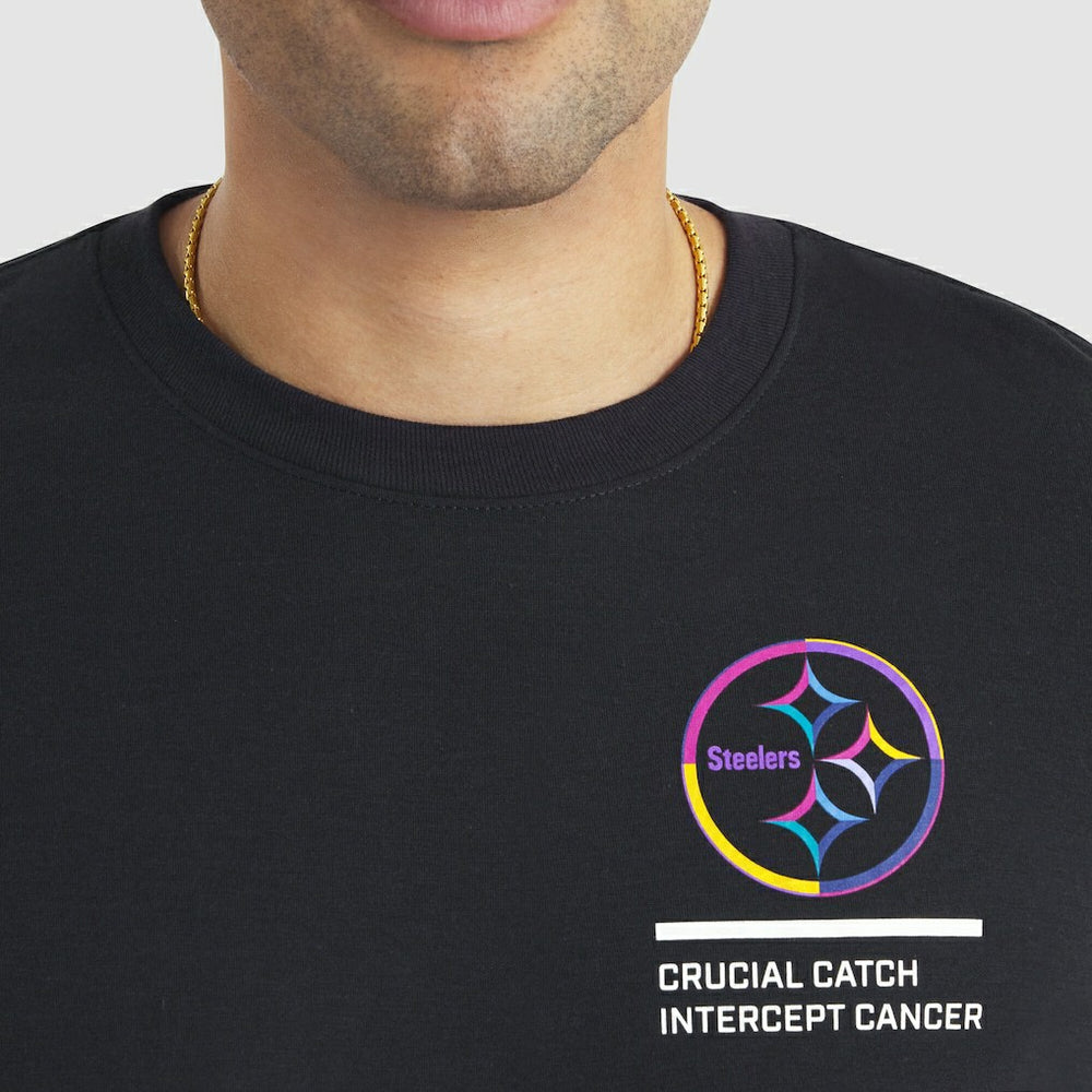 Tall 2025 NFL Crucial Catch Tri-Blend Dri-FIT T-Shirt - Pittsburgh Steelers T-shirts