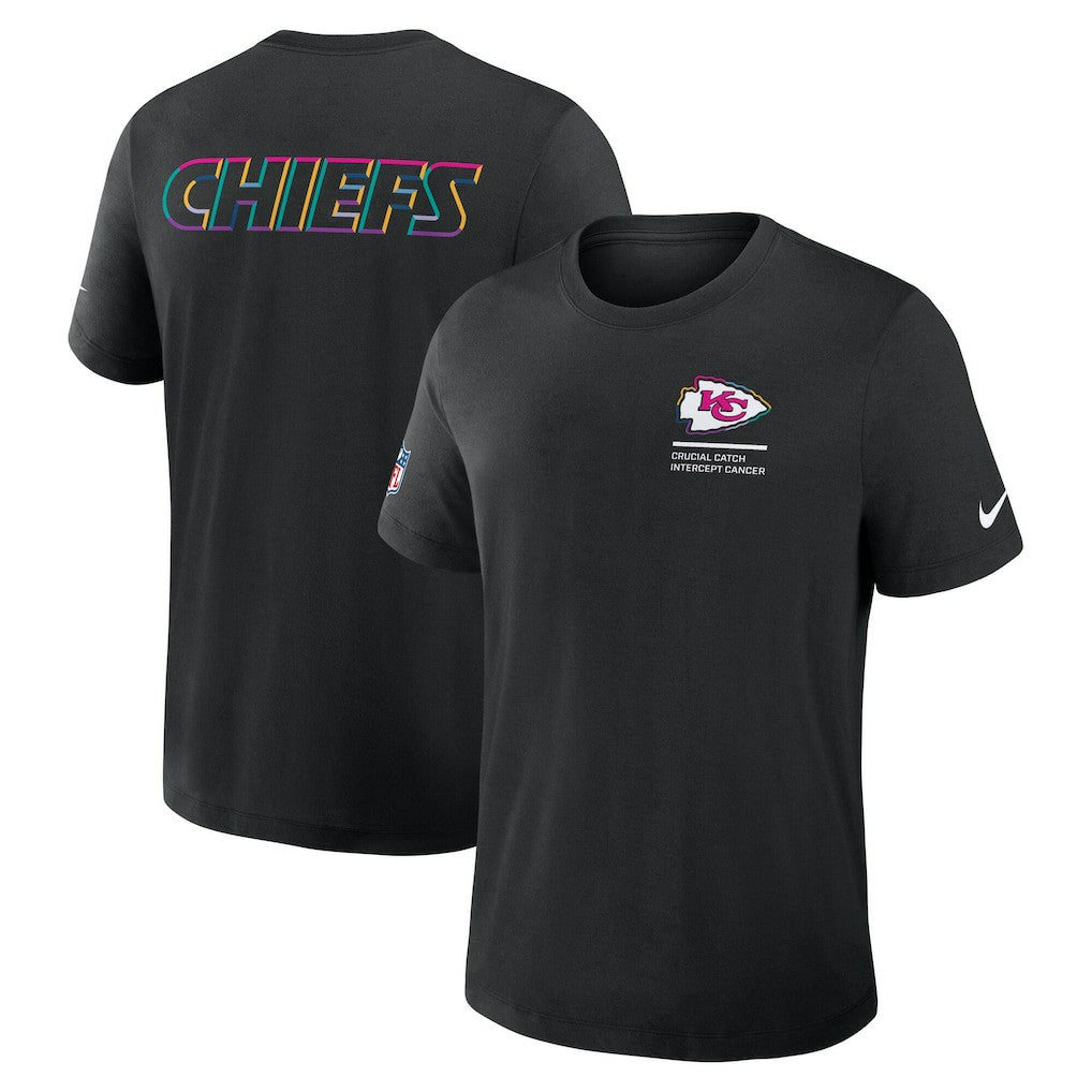 Tall 2025 NFL Crucial Catch Tri-Blend Dri-FIT T-Shirt - Kansas City Chiefs T-shirts