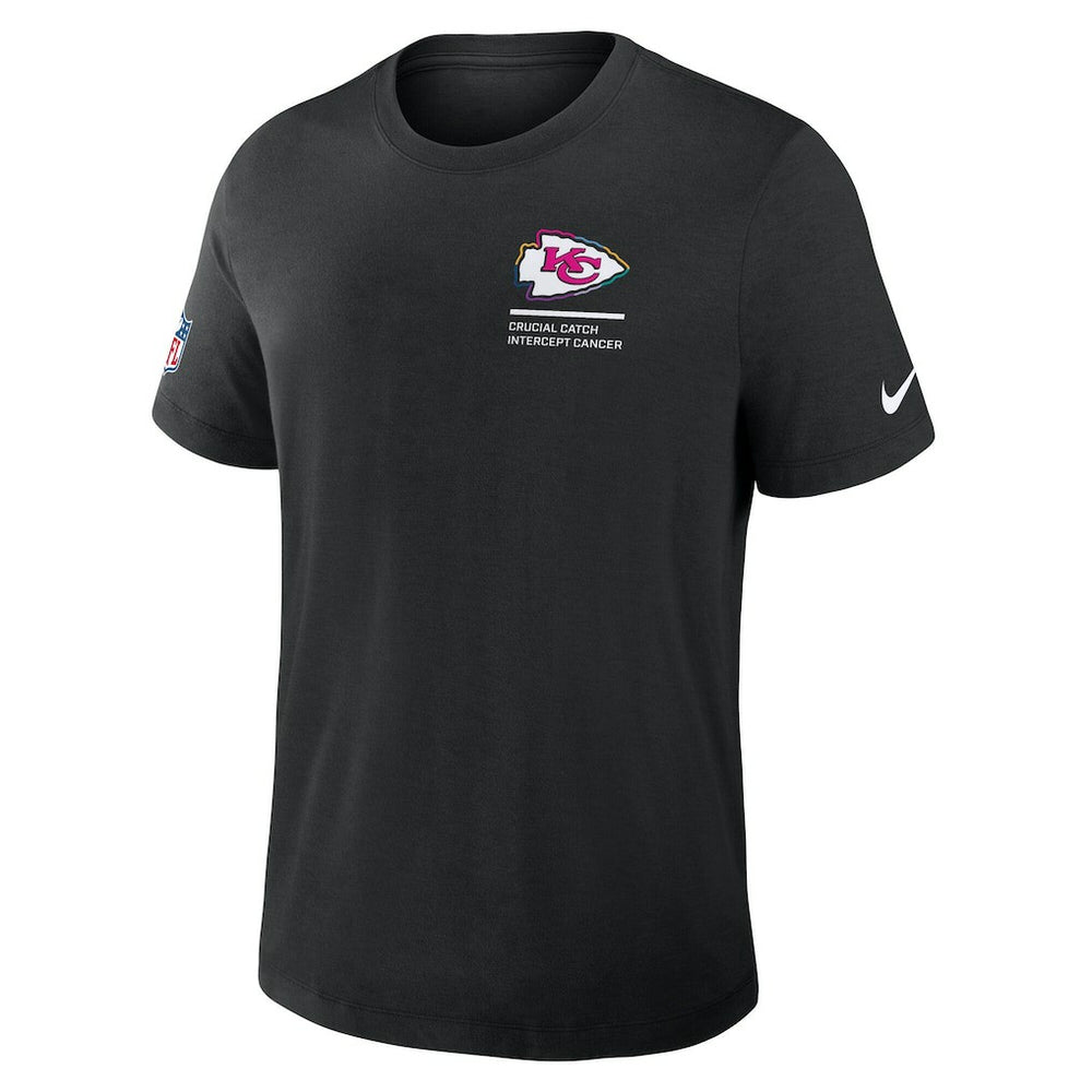 Tall 2025 NFL Crucial Catch Tri-Blend Dri-FIT T-Shirt - Kansas City Chiefs T-shirts