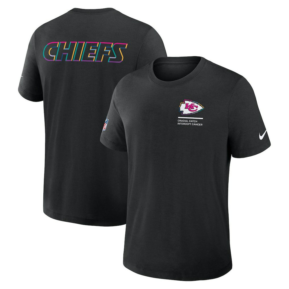 Tall 2025 NFL Crucial Catch Tri-Blend Dri-FIT T-Shirt - Kansas City Chiefs T-shirts
