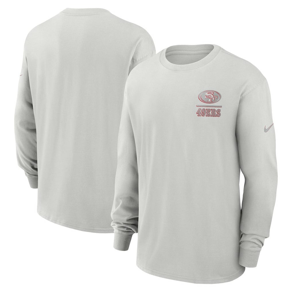 Essential Heavy Max90 Long Sleeve T-Shirt - San Francisco 49ers T-shirts