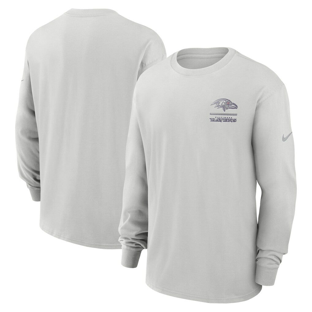 Essential Heavy Max90 Long Sleeve T-Shirt - Baltimore Ravens T-shirts