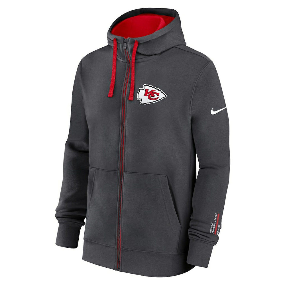 Primetime Club Full-Zip Hoodie - Kansas City Chiefs Hoodies