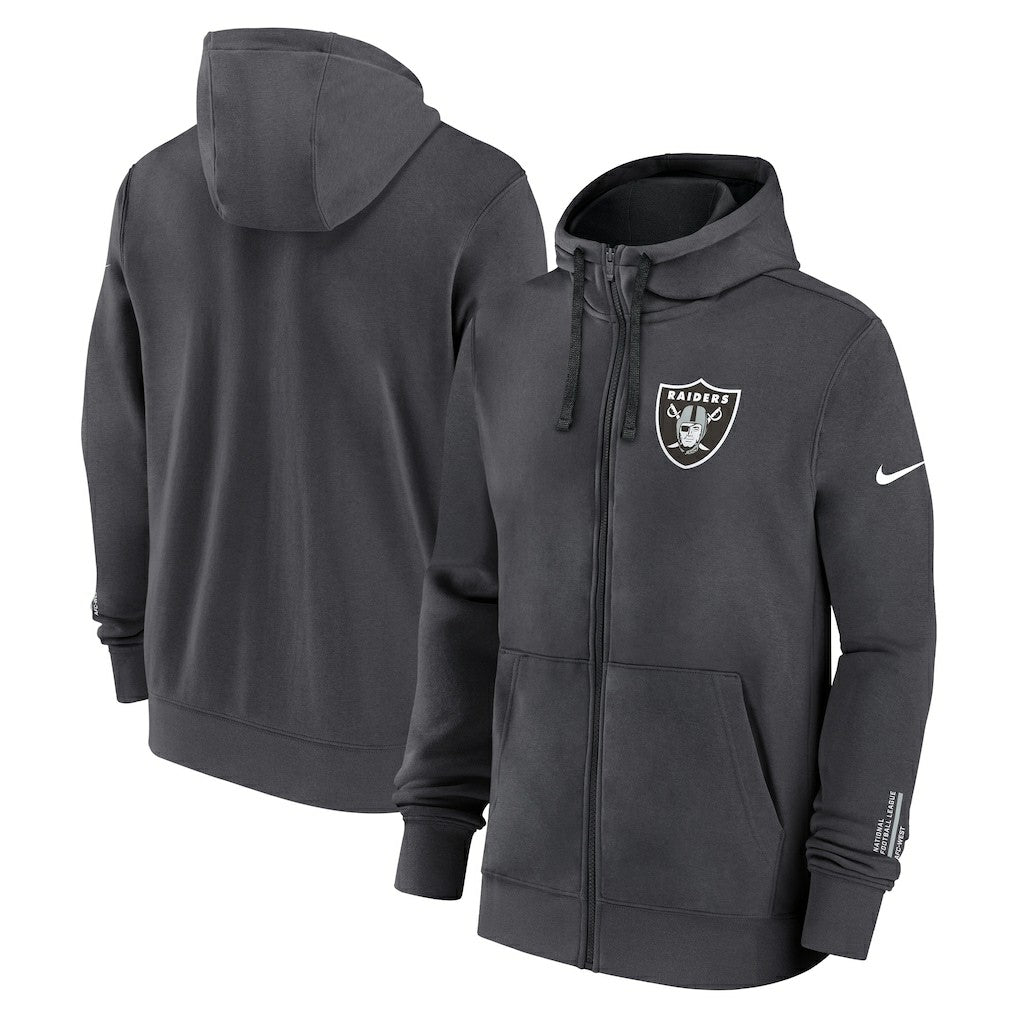 Primetime Club Full-Zip Hoodie - Las Vegas Raiders Hoodies