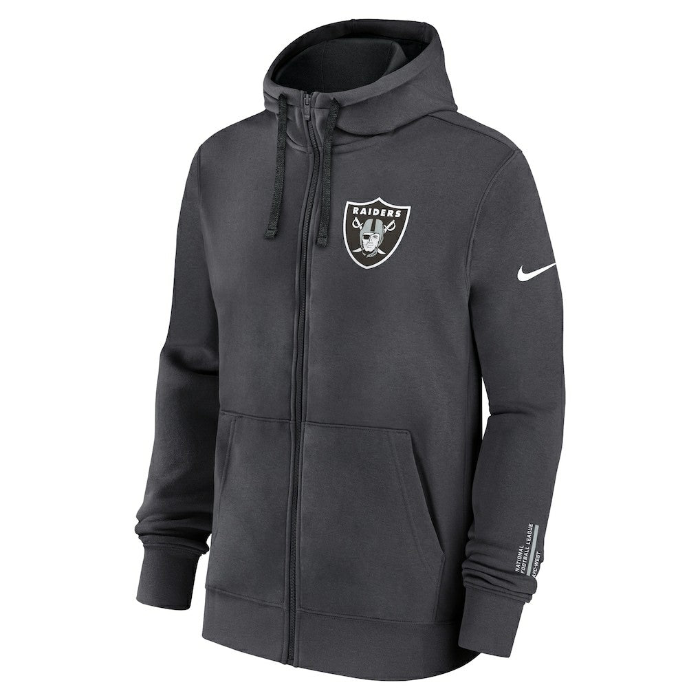 Primetime Club Full-Zip Hoodie - Las Vegas Raiders Hoodies