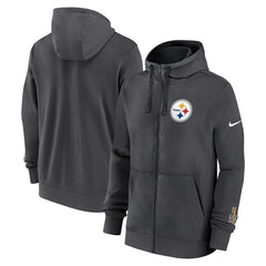 Primetime Club Full-Zip Hoodie - Pittsburgh Steelers Hoodies