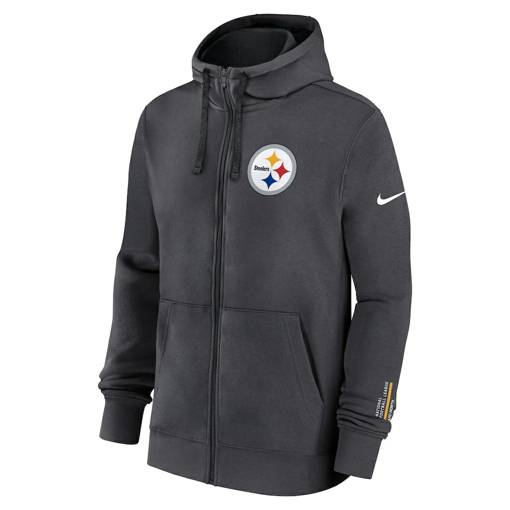 Primetime Club Full-Zip Hoodie - Pittsburgh Steelers Hoodies
