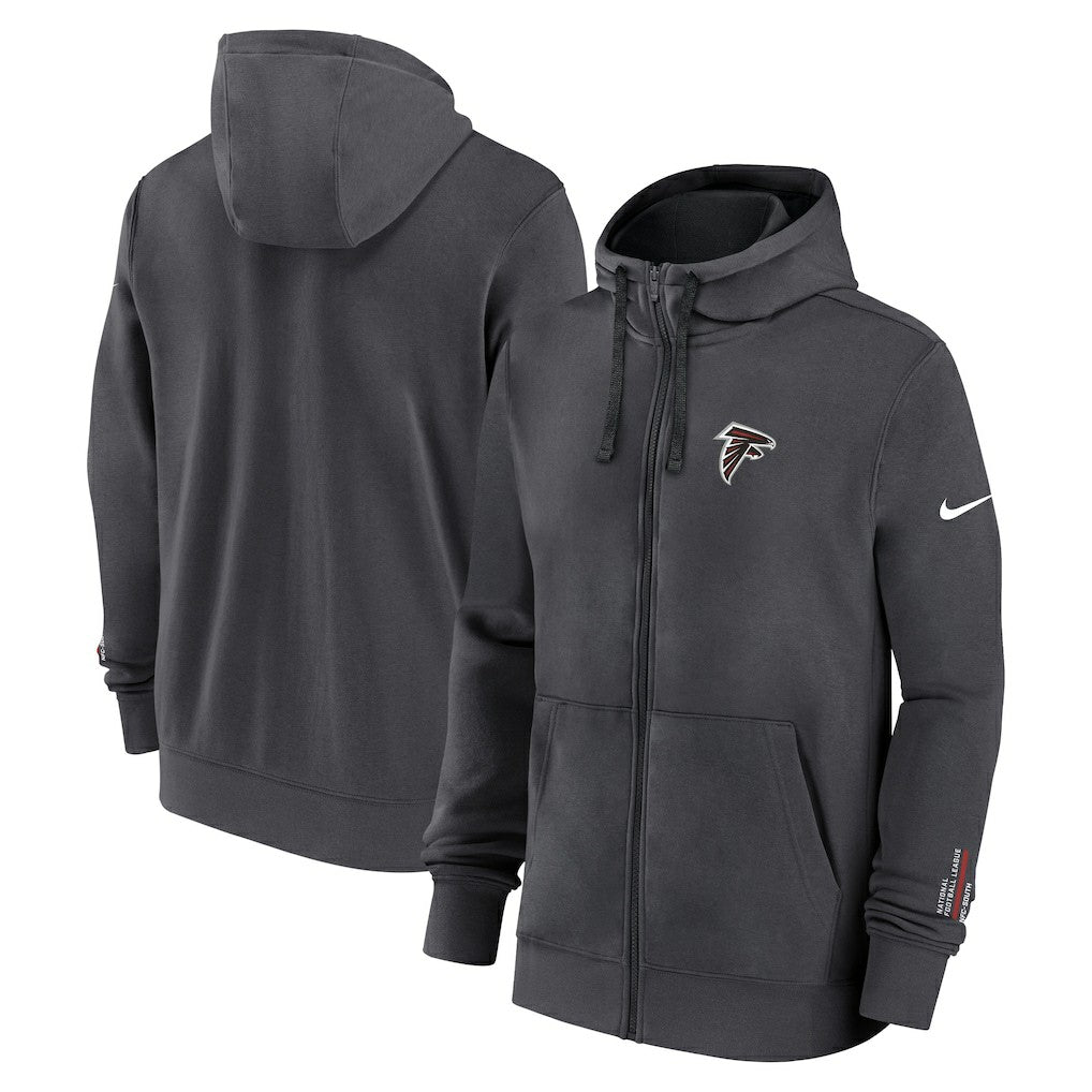 Primetime Club Full-Zip Hoodie - Atlanta Falcons Hoodies
