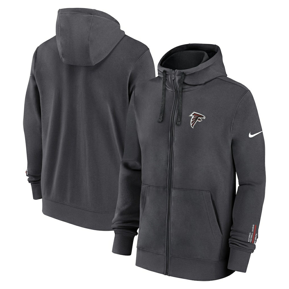 Primetime Club Full-Zip Hoodie - Atlanta Falcons Hoodies