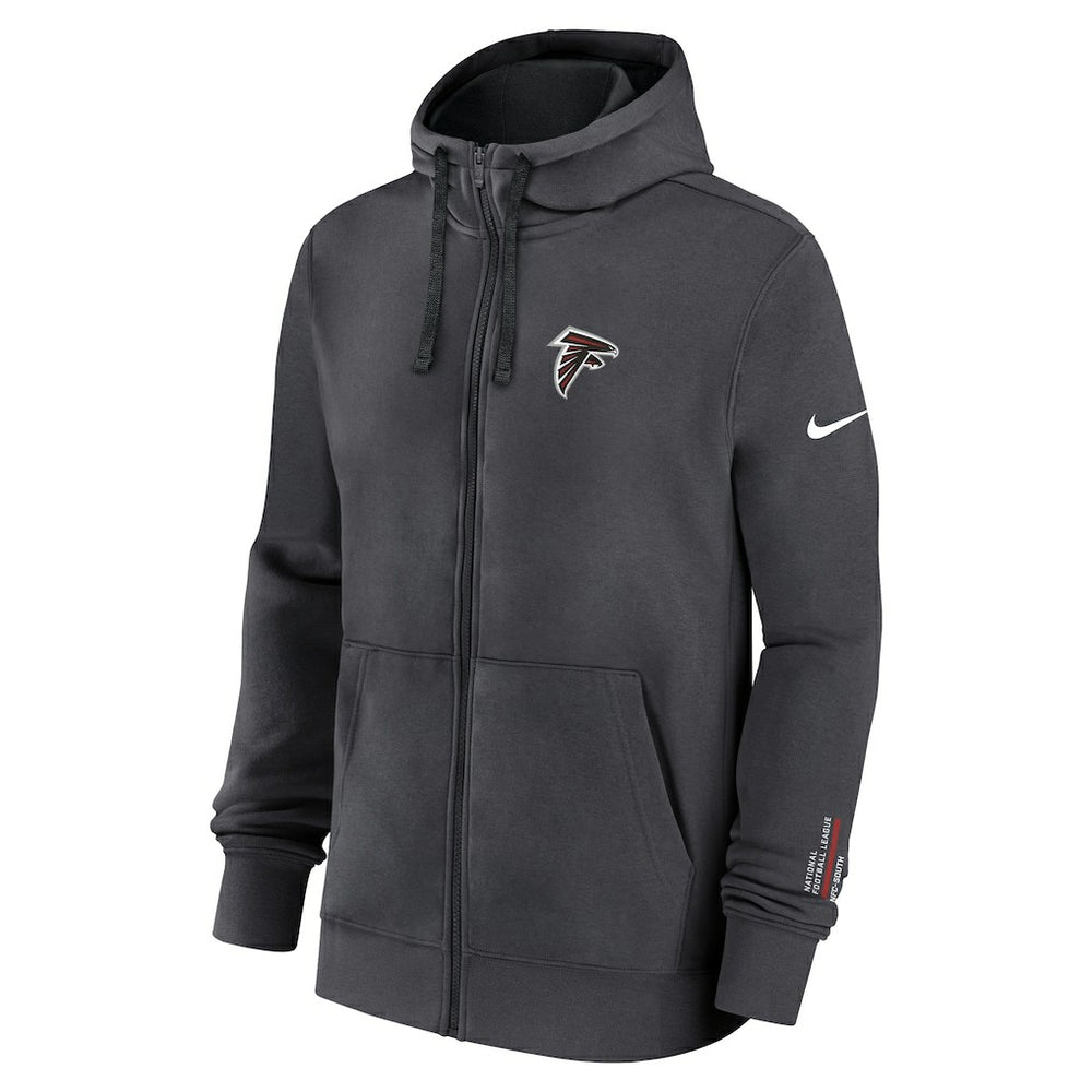 Primetime Club Full-Zip Hoodie - Atlanta Falcons Hoodies