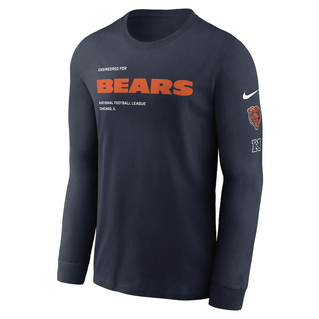 Play to Win Essential Long Sleeve T-Shirt - Chicago Bears T-shirts