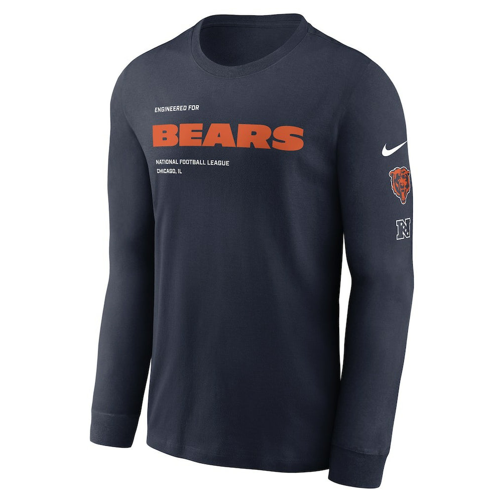 Play to Win Essential Long Sleeve T-Shirt - Chicago Bears T-shirts