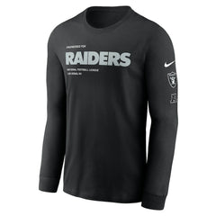 Play to Win Essential Long Sleeve T-Shirt - Las Vegas Raiders T-shirts