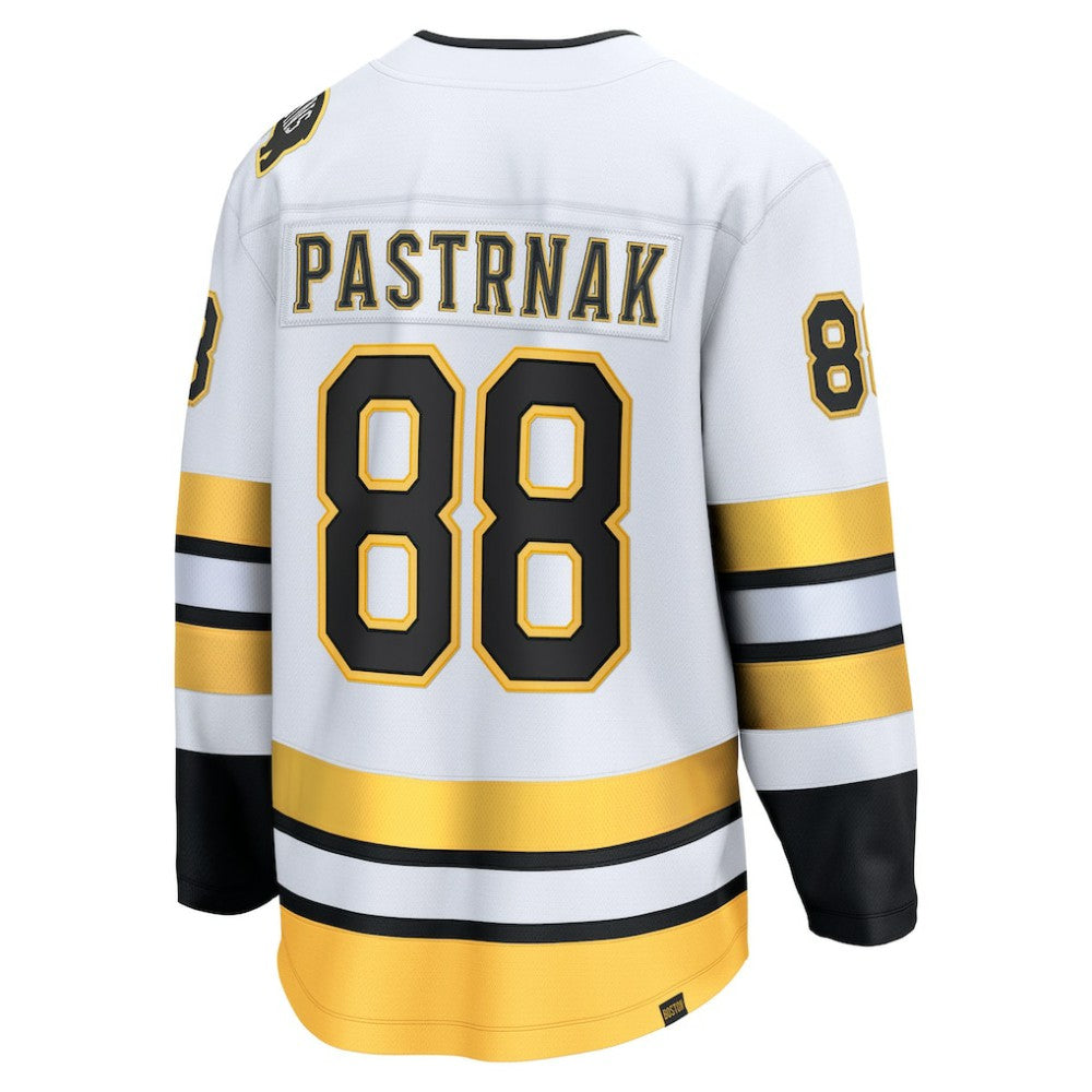 NHL David Pastrnak Boston Bruins Fanatics Away Breakaway Player Jersey