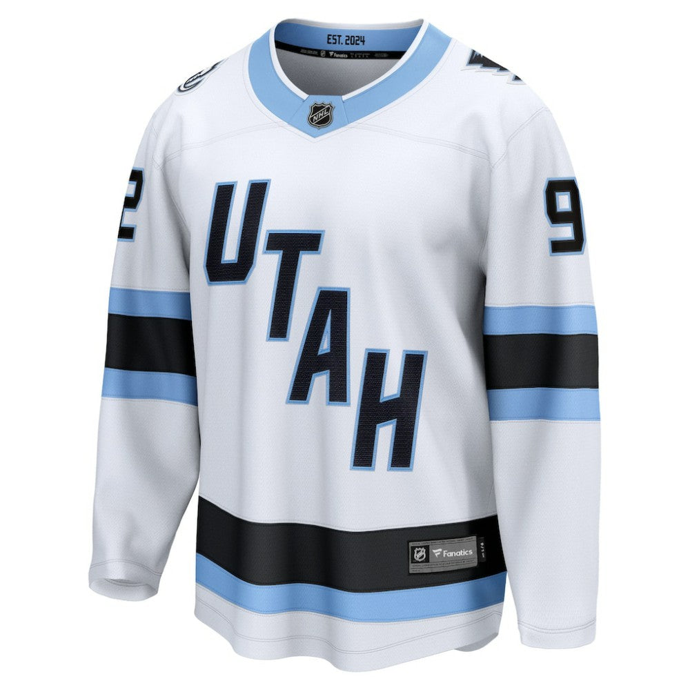 NHL Logan Cooley Utah Mammoth Fanatics Away Breakaway Player Jersey