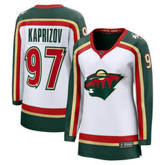 NHL Kirill Kaprizov Minnesota Wild Fanatics Women's 25th Anniversary Breakaway Player Jersey