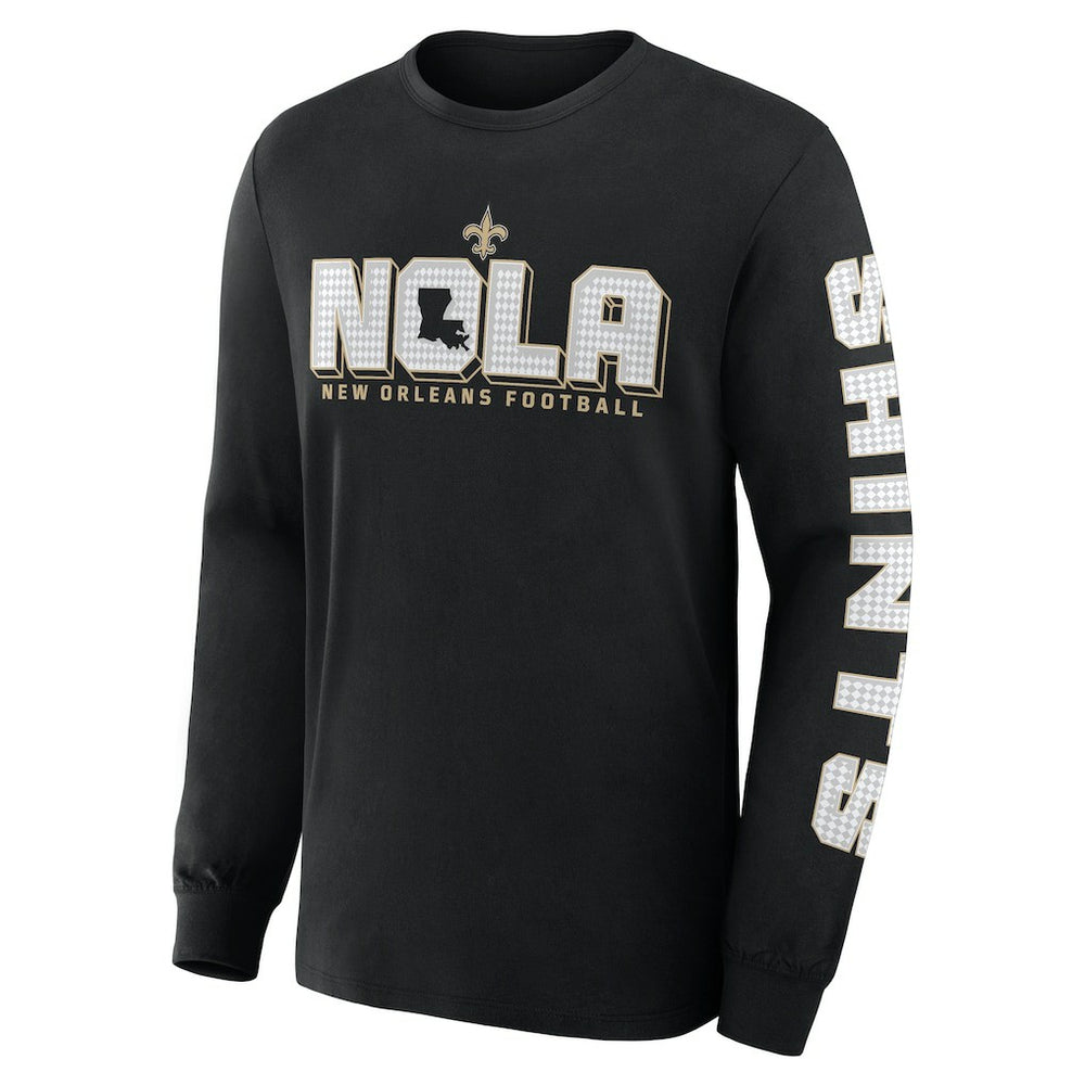 Hometown Sweep Legacy Long Sleeve T-Shirt - New Orleans Saints T-shirts
