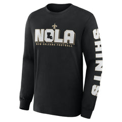 Hometown Sweep Legacy Long Sleeve T-Shirt - New Orleans Saints T-shirts