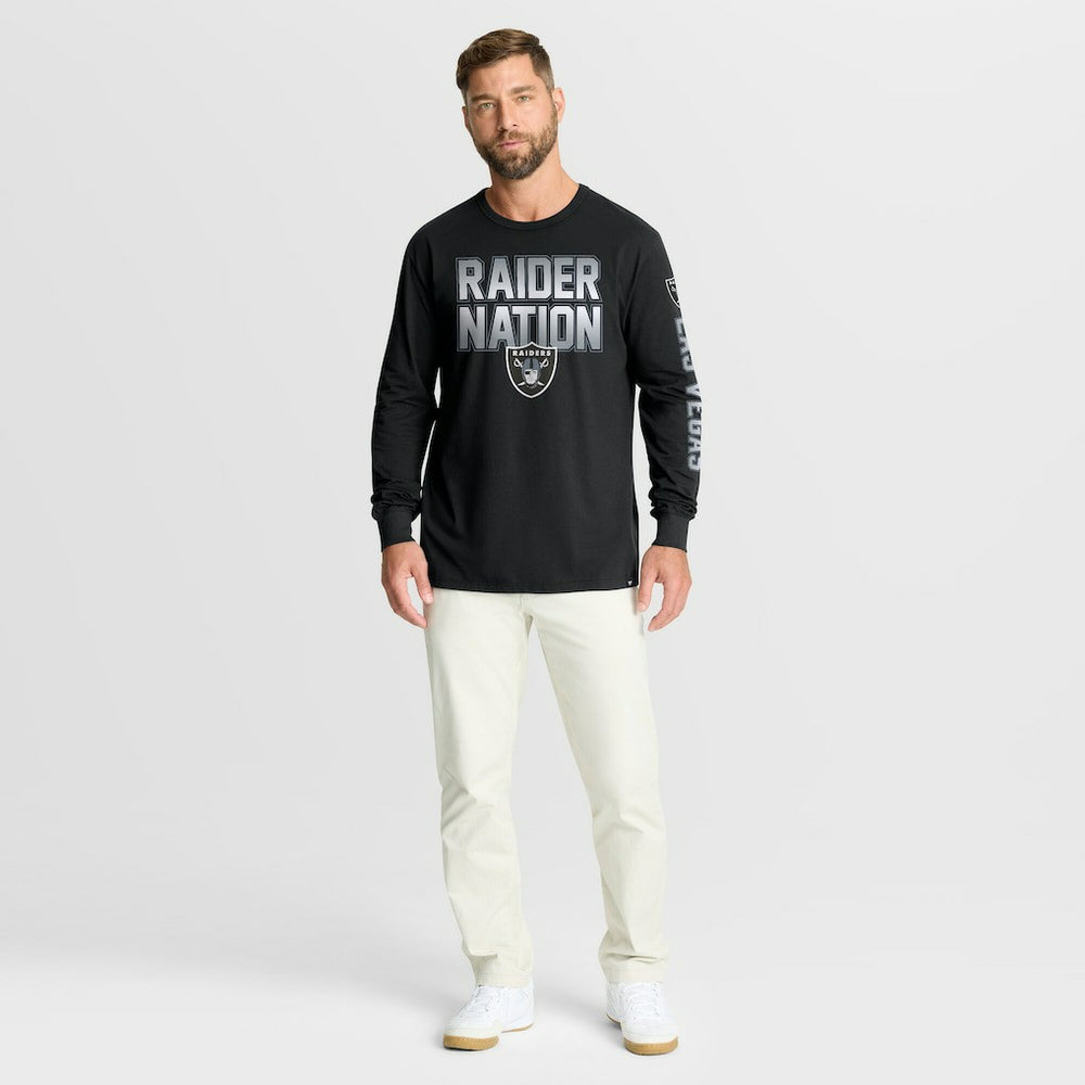 Hometown Sweep Legacy Long Sleeve T-Shirt - Las Vegas Raiders T-shirts
