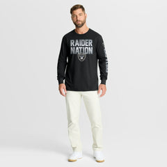 Hometown Sweep Legacy Long Sleeve T-Shirt - Las Vegas Raiders T-shirts