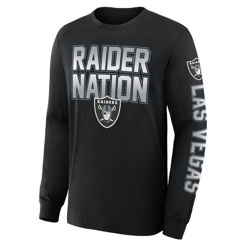 Hometown Sweep Legacy Long Sleeve T-Shirt - Las Vegas Raiders T-shirts