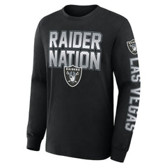 Hometown Sweep Legacy Long Sleeve T-Shirt - Las Vegas Raiders T-shirts