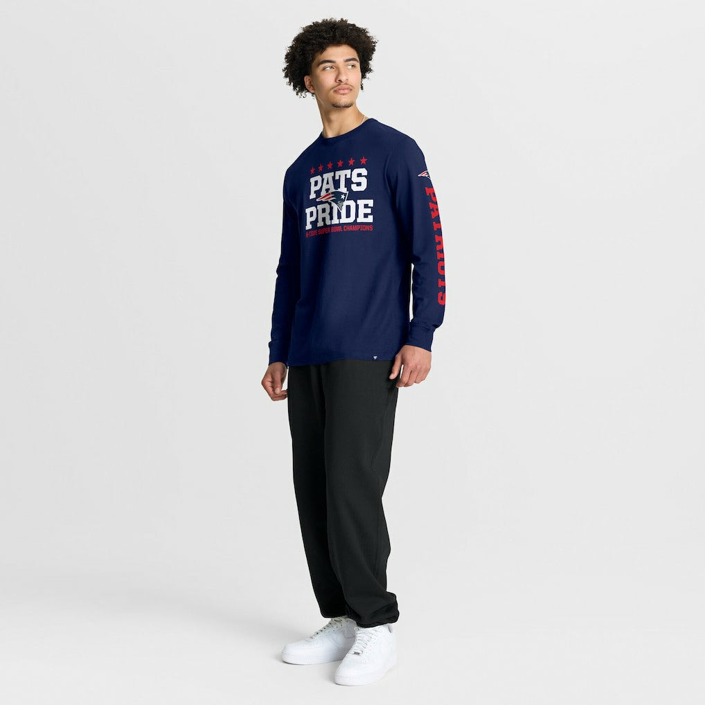 Hometown Sweep Legacy Long Sleeve T-Shirt - New England Patriots T-shirts