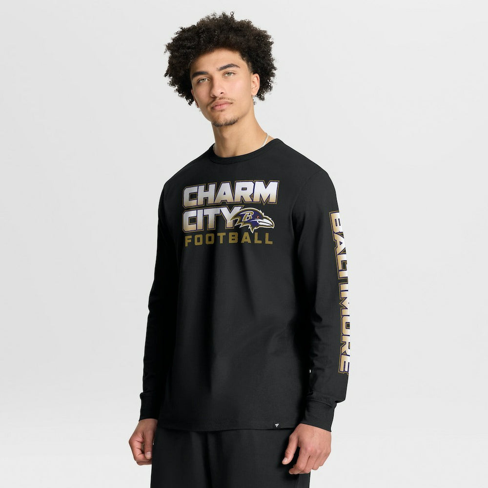 Hometown Sweep Legacy Long Sleeve T-Shirt - Baltimore Ravens T-shirts