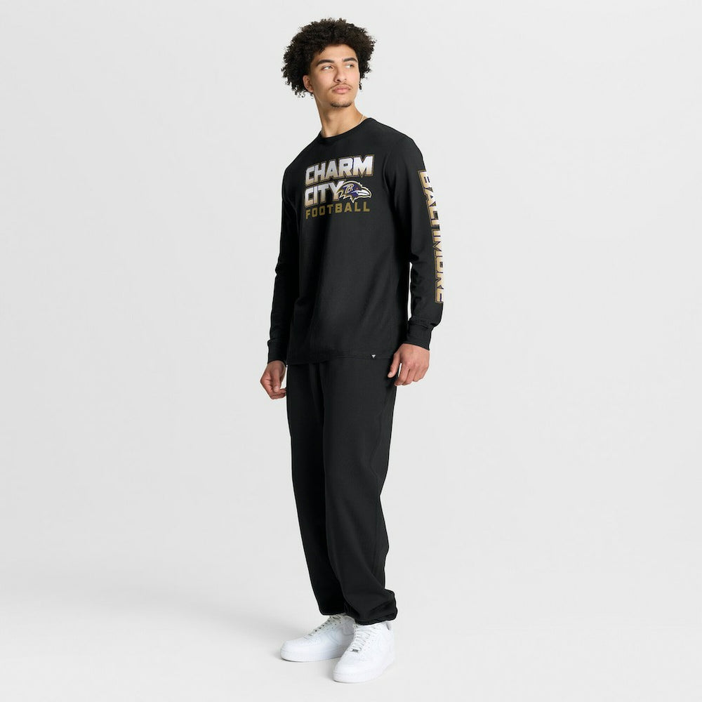 Hometown Sweep Legacy Long Sleeve T-Shirt - Baltimore Ravens T-shirts