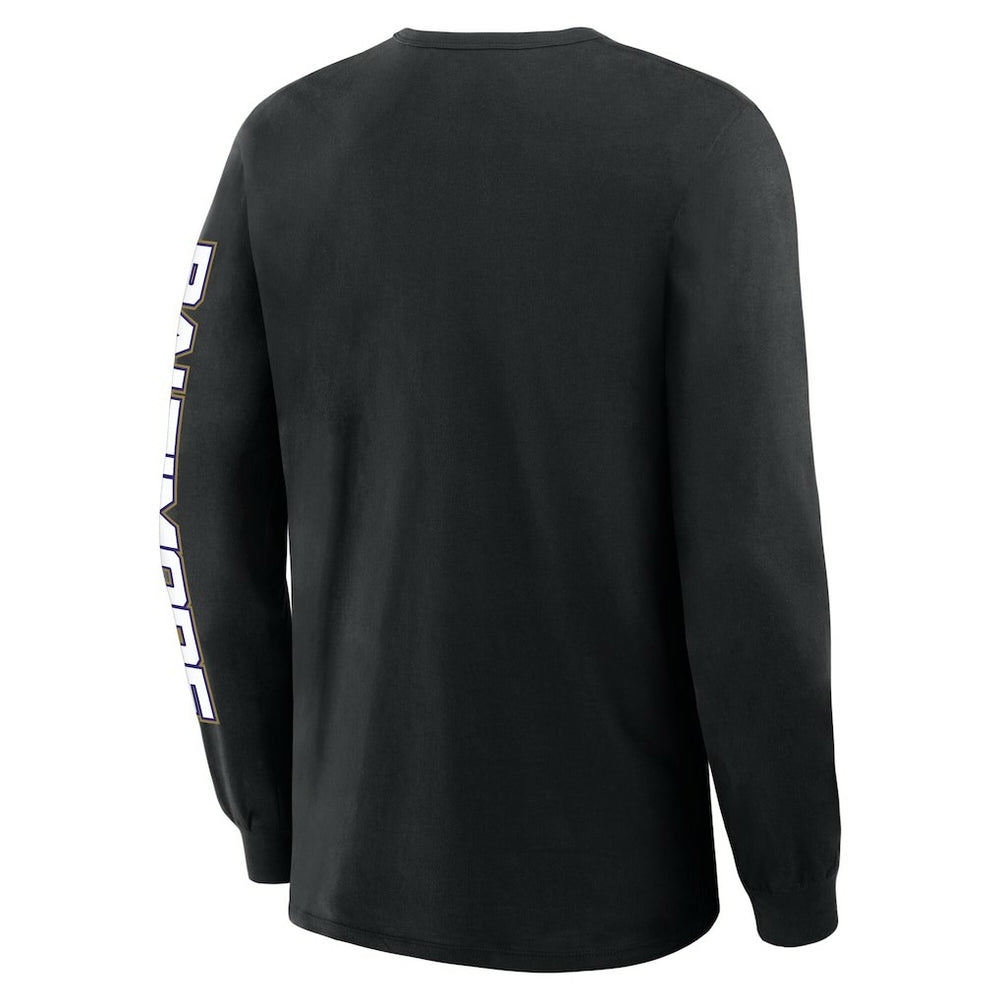 Hometown Sweep Legacy Long Sleeve T-Shirt - Baltimore Ravens T-shirts