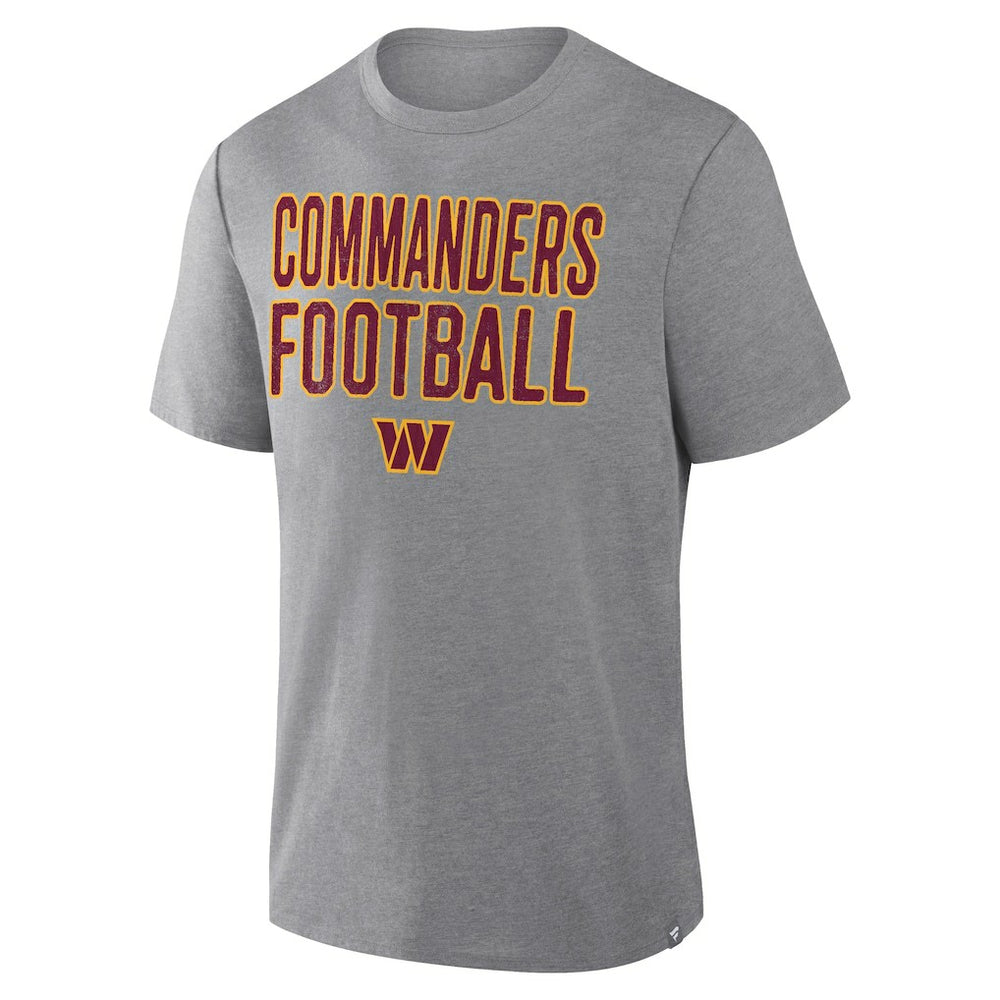 First Down Tribute Tri-Blend T-Shirt - Washington Commanders T-shirts