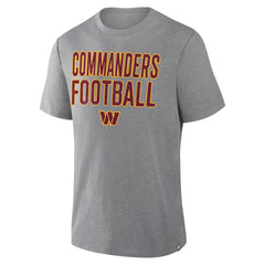 First Down Tribute Tri-Blend T-Shirt - Washington Commanders T-shirts