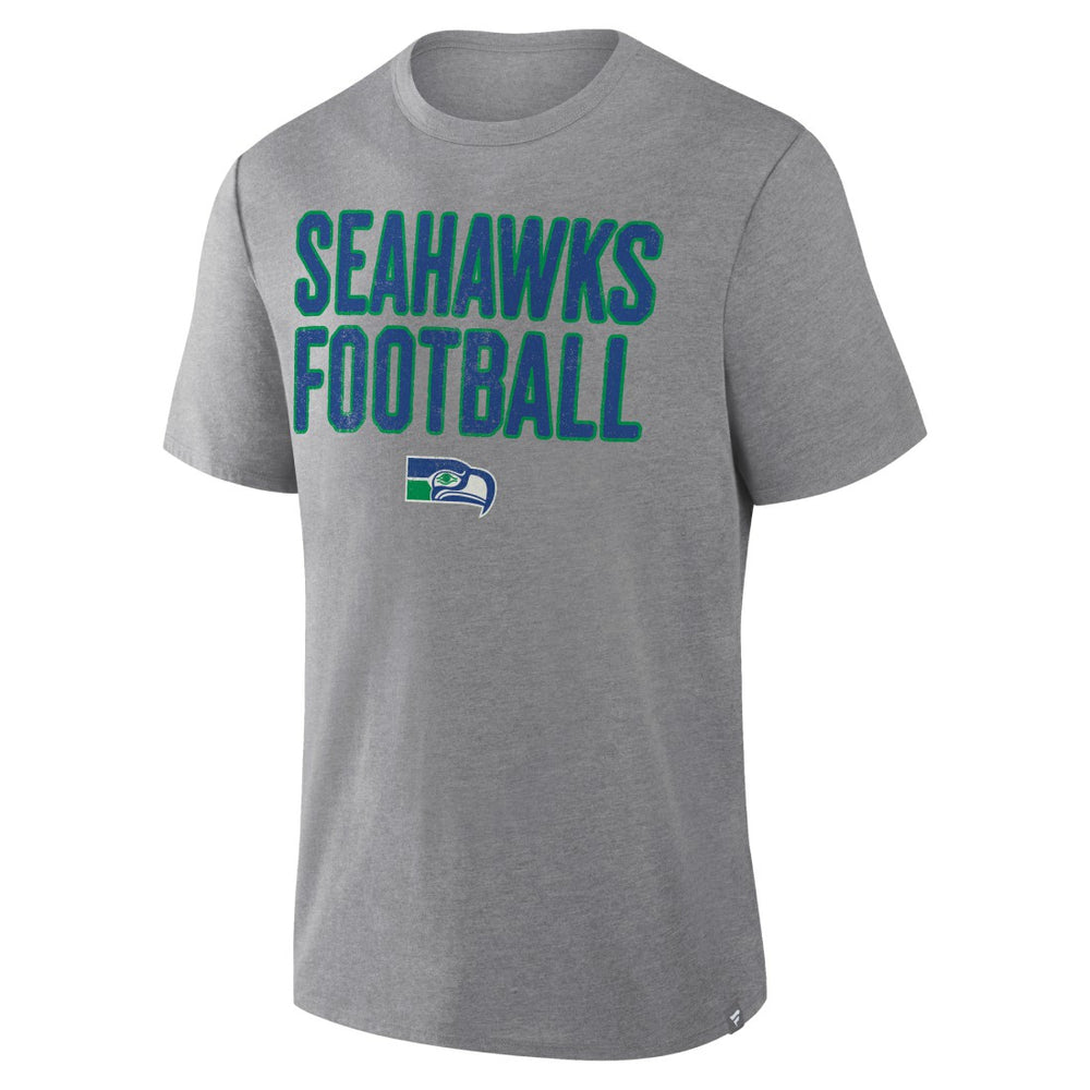 First Down Tribute Tri-Blend T-Shirt - Seattle Seahawks T-shirts