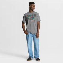 First Down Tribute Tri-Blend T-Shirt - Miami Dolphins T-shirts