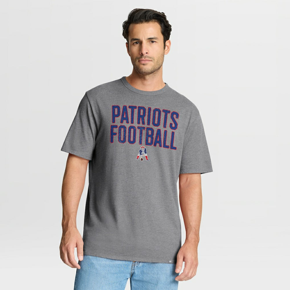 First Down Tribute Tri-Blend T-Shirt - New England Patriots T-shirts