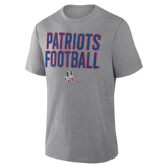 First Down Tribute Tri-Blend T-Shirt - New England Patriots T-shirts
