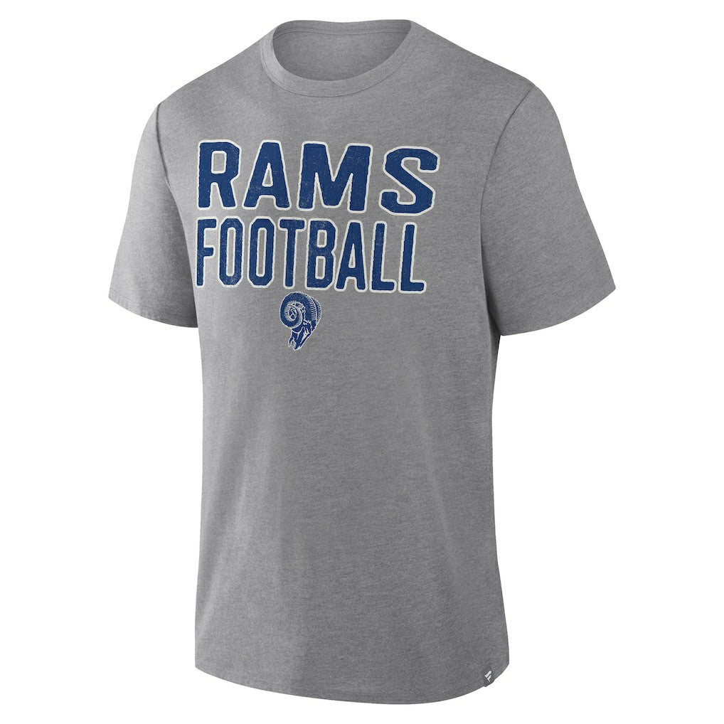 First Down Tribute Tri-Blend T-Shirt - Los Angeles Rams T-shirts