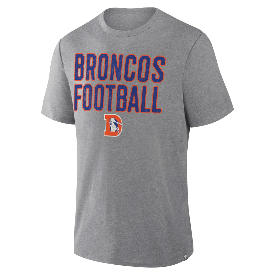 First Down Tribute Tri-Blend T-Shirt - Denver Broncos T-shirts