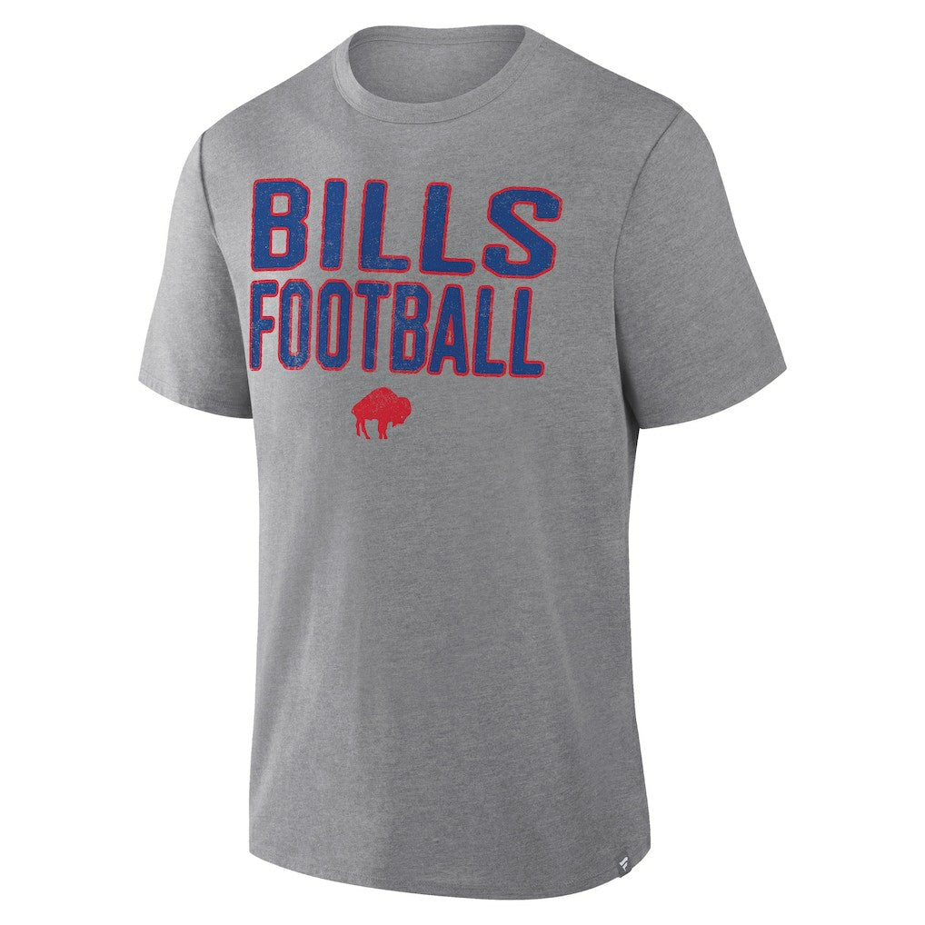 First Down Tribute Tri-Blend T-Shirt - Buffalo Bills T-shirts