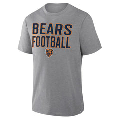 First Down Tribute Tri-Blend T-Shirt - Chicago Bears T-shirts
