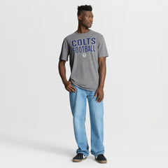 First Down Tribute Tri-Blend T-Shirt - Indianapolis Colts T-shirts