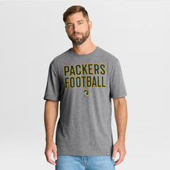 First Down Tribute Tri-Blend T-Shirt - Green Bay Packers T-shirts