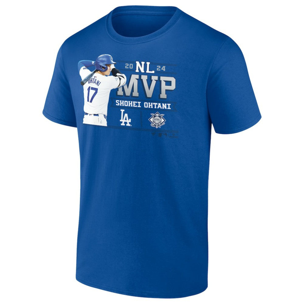 Royal Shohei Ohtani Los Angeles Dodgers Fanatics MVP T-Shirt