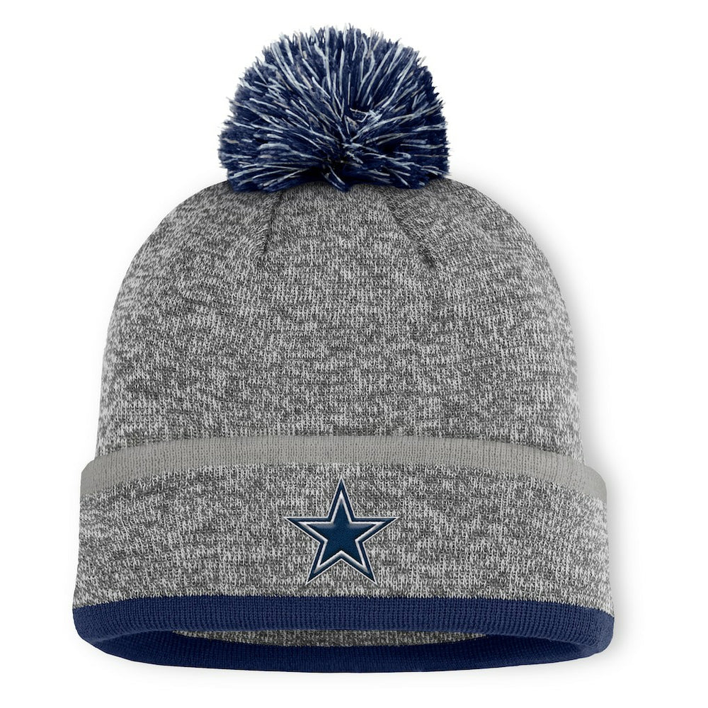 Motion Cuffed Knit Hat with Pom - Dallas Cowboys Hats